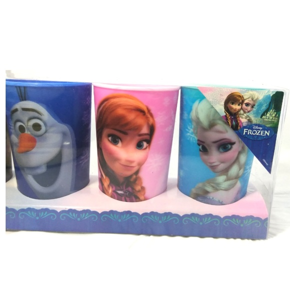 Disney Frozen-4 Pack Lenticular Cup Set - Picture 4 of 7